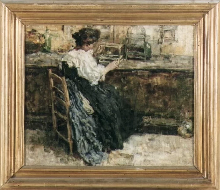 Figura femminile seduta - Museo di Capodimonte, Napoli